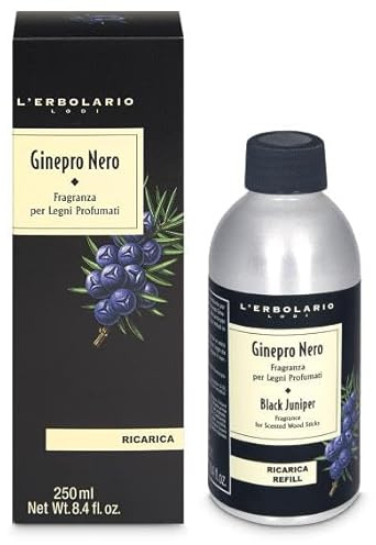 L'Erbolario - Doftande trädoft påfyllning - Svart enbär - 250 ml