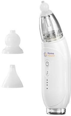 SELF Cleaning, No Clogging, No Faff, Nose Cleaner for Newborns & Toddlers - Water Resistant and Rechargeable