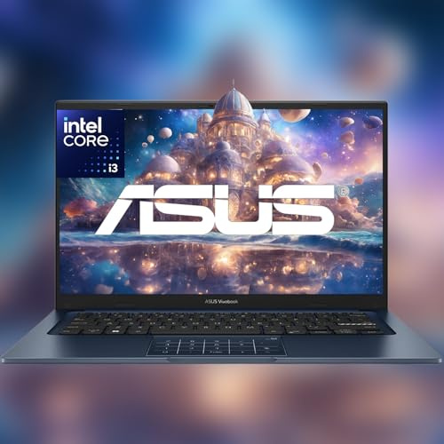 ASUS VivoBook Laptop | Intel 13th Generation 6 Core Processor Up to 4.5GHz (Beat i7-1195G7) | 8GB RAM | 128GB PCIe SSD | 14 FHD Display | Bluetooth | HDMI | Thin & Light | Windows 11