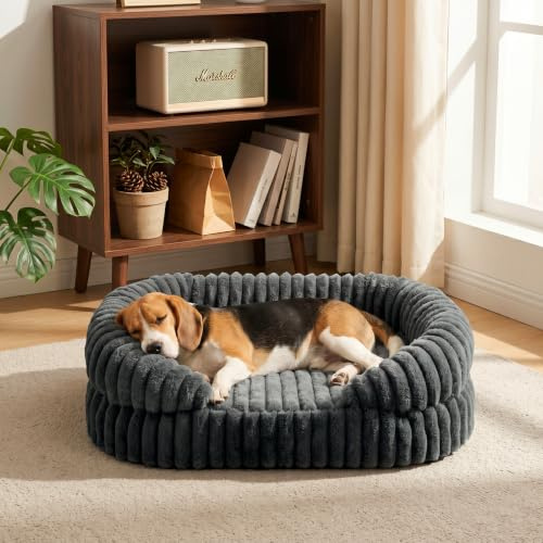 Woiil Cama Ortopédica para Perros Pequeño, Desmontable y Lavable, 76x60cm