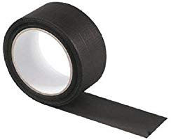 NASTRO AMERICANO 50 MM X 25 MT NERO EXTRAFORTE RINFORZA SIGILLA RIPARA ADESIVO TELATO