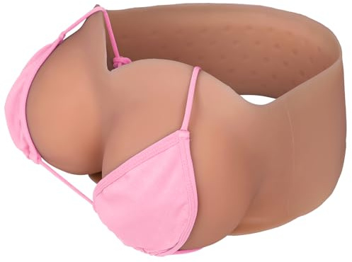 Vnmcry Strapless Silicone Breastplate Realistic Breast Plates Forms Crossdresser Gel Fake Breasts Trans Women Men Drag (Bronze, M Size C Cup)