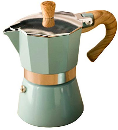 Percolador de café - Cafetera italiana de aluminio para una infusión eficiente - Cafetera compacta para infusiones frescas con menos depósitos