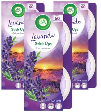 Air Wick Désodorisant Continu Stick-up Lavande - Lot de 3