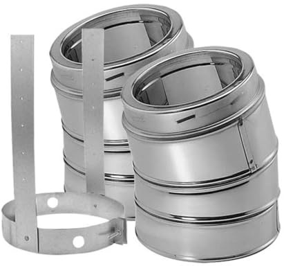 DuraVent 8DT-E30K 8 Inner Diameter - DuraTech Class A Chimney Pipe - Double Wal, Galvanized