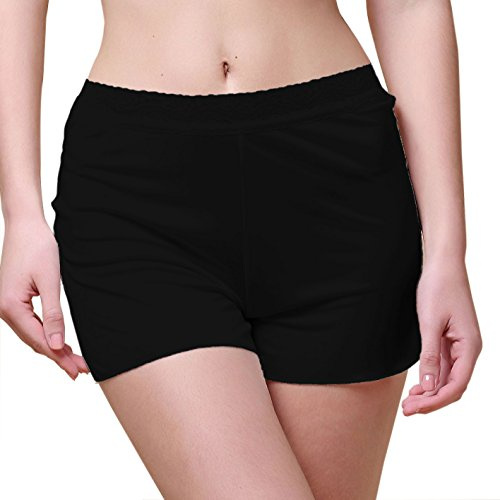 Paradise silke kvinnor silke stickad spets midjeband pojke ben leggings shorts