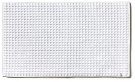 möve Piquée Badteppich 60 x 100 cm aus 100% Baumwolle, snow