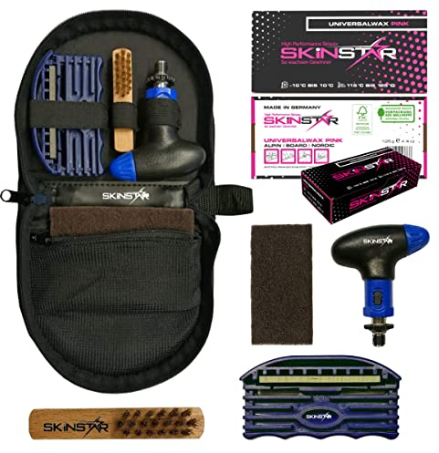 SkinStar Quick Reparatur Tool Tune Tuning Kit Snowboard Universal Wax