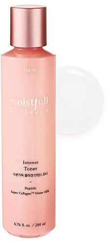 ETUDE Moistfull Collagen Intense Facial Toner 200ml | Hydrating Super Collagen Skin Care | Korean Moisturizing With Low-Molecular Peptides for All Skin Types