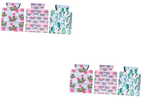 CIYODO 6 Pcs Manchon De Tasse De Glace Refroidisseur De Bière Froide Refroidisseurs De Casier À Bière Refroidisseurs De Gobelets Manchon D'Eau Peut Manches Rock Safe Bouteille De Seltzer