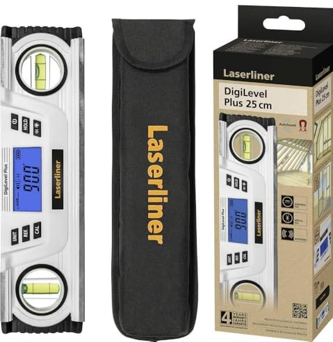 Laserliner DigiLevel Plus 25 081.249E Digitale Wasserwaage