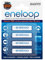 Sanyo eneloop AAA ReadytoUse Micro NI-MH Akku HR-4UTGB-4BP (750 mAh, 4er Pack)