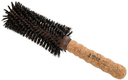 Ibiza Hair - Round brush - Eco cork wood - Z4 - Natural - Professional - Handmade - Large