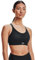 Under Armour Underarmour Damen Limitless Mid Bra Sport BH, Schwarz (001)/Weiß, S EU