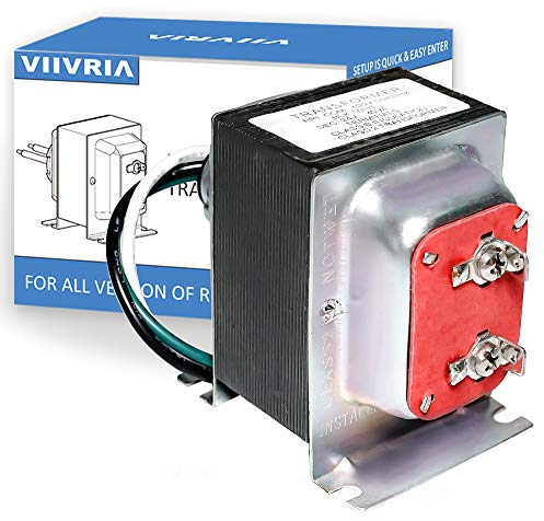 VIIVRIA 24V 40VA Doorbell Transformer - Heavy-Duty Copper Core for Ring Pro/2 & Nest Hello, Easy Install Hardwired Power Supply, Thermostat/Chime Compatible