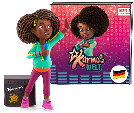 tonies Hörfigur für Toniebox, Karmas Welt, Hörspiel mit Liedern für Kinder ab 5 Jahren, Spielzeit ca. 50 Minuten