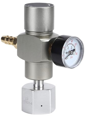 Régulateur réglable avec manomètre pour brassage artisanal boissons faites maison fabrication de bière gazéification