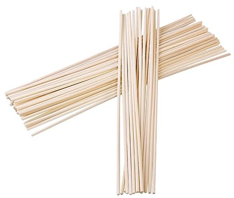 PRETYZOOM 100 Piezas Palos Difusores Palitos Perfumados Caña De Ratán Recambio De Palitos De Aroma Cañas De Ratán para Difusores Varillas Difusoras De Aroma Aceite Esencial De Madera