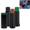 Eye Black 3 couleurs Camouflage de Peinture Visage,Camouflage Kit de Peinture Visage,Peinture Faciale de Couleurs d’armée et Camouflage pour le Visage Stylo tactique de camouflage Marron