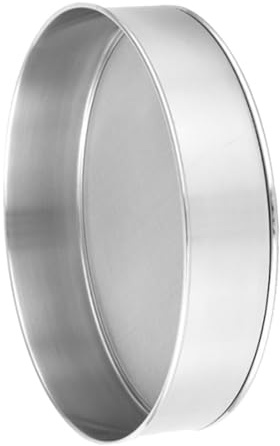 DECOMELODY Cedazo De Harina Manual De Acero Inoxidable De Malla Fina para Colar Masa De Pizza Galletas y Pasteles Preparación De Alimentos