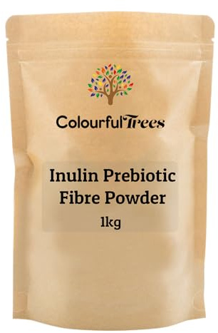 Inulin Powder 1kg | Natural Prebiotic Fibre Supplement for Gut & Digestive Health by Colourful Trees
