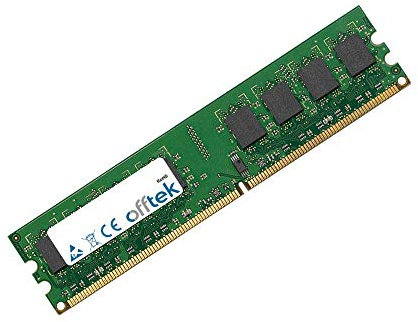 OFFTEK 1GB Memoria RAM de Repuesto para ECS (EliteGroup) 945GCD-CI (V1.0) (DDR2-5300 - Non-ECC) Memoria para la Placa Base