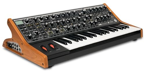 MOOG Subsequent 37 Paraphonic Analog Synthesizer and MIDI Keyboard with 37 Semi Weighted Keys, Headphone Amp, 256 Presets, Screen and Software Editor