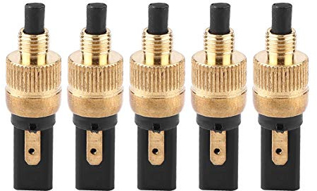 Interruptor de Luz de Freno, 5 Uds. Interruptor de Embrague de Freno Trasero de Luz Trasera Delantera de Motocicleta para Scooter Ciclomotor Dirt Pit Bike ATV