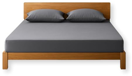 Earth Connected Fitted Grounding Sheets - Twin Size, 94% Organic Cotton 6% Pure Silver Fiber, Pain Relief. Gray (75x 39x 15)