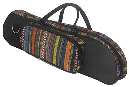 XJKLBYQ Trompete Gig -Tasche, Cotton gepolsterte Trompetenkoffer Rucksack, weiche Trompetenkoffer, Oxford -Stoff mit Schultergürtel Doppel Reißverschluss für Musikinstrumente