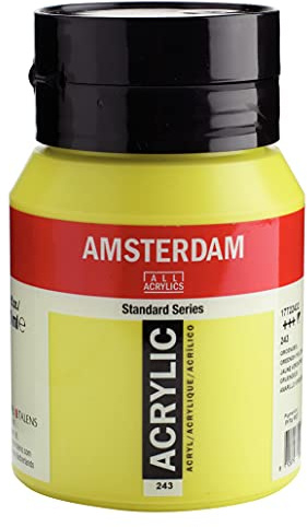 Amsterdam Standard Series Acrylic Jar 500 ml Greenish Yellow 243 (17722432)