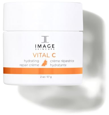 IMAGE Skincare, VITAL C Hydrating Repair Crème, Face Night Cream Moisturizer with Hyaluronic Acid, for Dry Skin, Full-Size, 2 fl oz