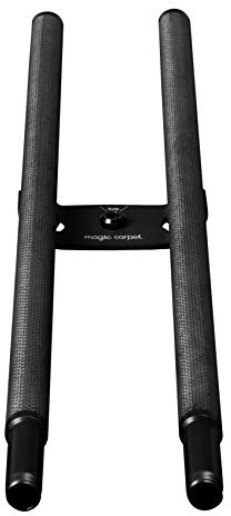 Extension de Rail Syrp Magic Carpet en Fibre de Carbone, Long. 600 mm, Légère pour Portabilité, Fixation Centrale pour Trépied, Exten. à l’Infini, requiert des Pieds et un Chariot (vendus séparément)