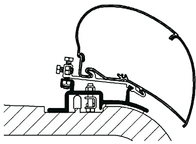THULE Adapter für Fiat Ducato H2 ab Bj 07/2006 325cm