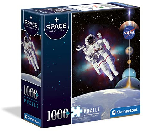 Clementoni 80506 Nasa Nasa-1000 Pieces-Adult Jigsaw Puzzle, Made in Italy, Multicolour [Amazon Exclusive]
