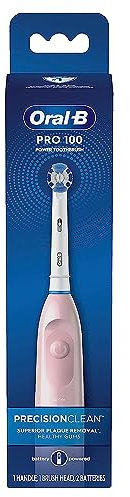 Oral-B Pro 100 Precision Clean Battery Powered Toothbrush, (1)
