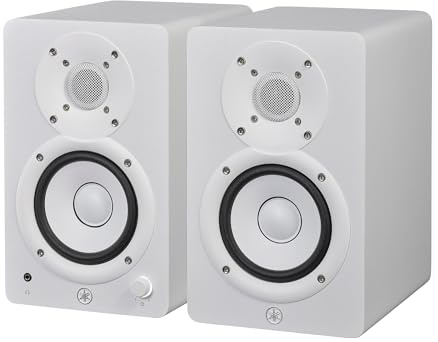 Yamaha HS4 Studio Monitor Pack of 2 White