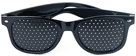 SyangKaitian Occhiali per la correzione della Vista Occhiali per Il miglioramento della Vista, Occhiali stenopeici Occhiali Anti-affaticamento per la Protezione degli Occhi