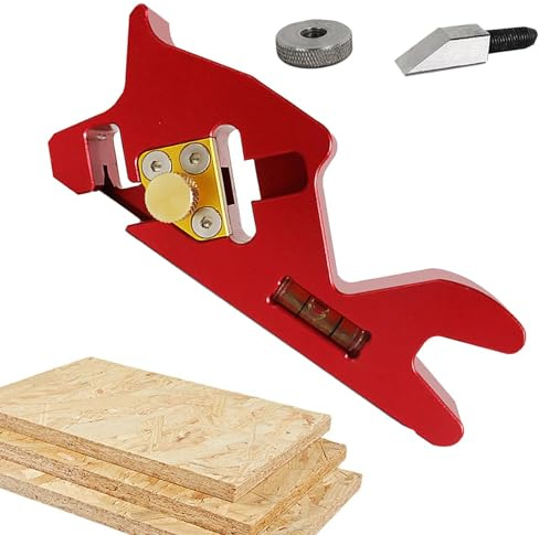 Tuxxjzm Cepilladora para biselar carpintería, cepillo manual con borde biselado de 45° – Herramienta manual para recorte a 45° | Dispositivo para cepilladora de bloque ajustable de carpintero para