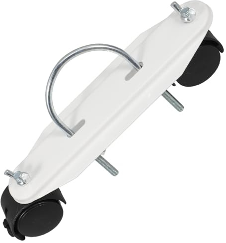 TOYANDONA Kit de roulettes Universelles pour Radiateur Électrique Support de Poulie Mobile en ABS et Fer Roues Pivotantes 360° avec Frein Accessoires pour Chauffage de Terrasse Mobilité