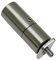 Gardinia Deckenträger für Gardinenstangen mit Zwei Innenläufen, Alle Montage-Teile inklusive, Länge 3,6 cm, Edelstahl-Optik, 33180