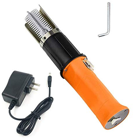 Electric Fish Scaler,Powerful Cordless Fish Scaler Scale Scraper Remover Cleaner Skinner Kit Build in 12V Rechargeable Battery