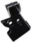 Compatible avec/Remplacement pour BIG TWIN-99/17 / XL-96/03-COCOTTE/SUPPORT LEVIER EMBRAYAGE NOIR-DS-290688