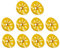 Tuxxjzm Lot de 10 pièges à guêpes, frelons - En forme de fleur - Réutilisables - Pour terrasse, maison, intérieur et extérieur