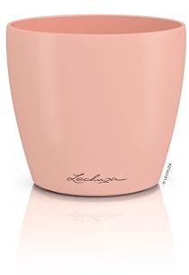 Lechuza - Maceta Classico Color 12 Deco Magnolia, Superficie Mate, diámetro 13 x 12 cm, 16674