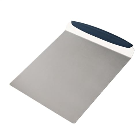 Elevador de tartas, espátula de transferencia de pasteles, bandeja de transferencia de pizza de acero inoxidable, bandeja cuadrada para tartas, herramienta de placa móvil para pasteles, pala de acero