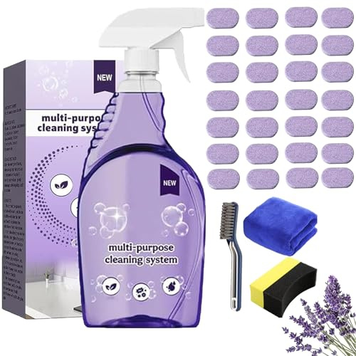 Dr Clean Spray, Dr Clean Spray para hornos, Drclean Sp-ray para hornos, limpiador de horno Dr Cl-ean Sp-ray, limpiador multiusos Sp-ray Clean-lix, para el hogar, cocina, baño (botella de limpieza+24