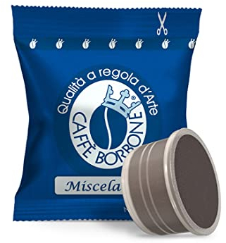 Caffè Borbone Miscela Blu - 100 Capsule - Compatibili con le Macchine Lavazza* Espresso Point*