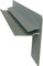 Fensterbank Klinker Seitenteile 180 mm in Silber