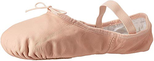 Bloch Womens Dansoft Leather Full Sole Ballet Slippers Dance Shoes Flats